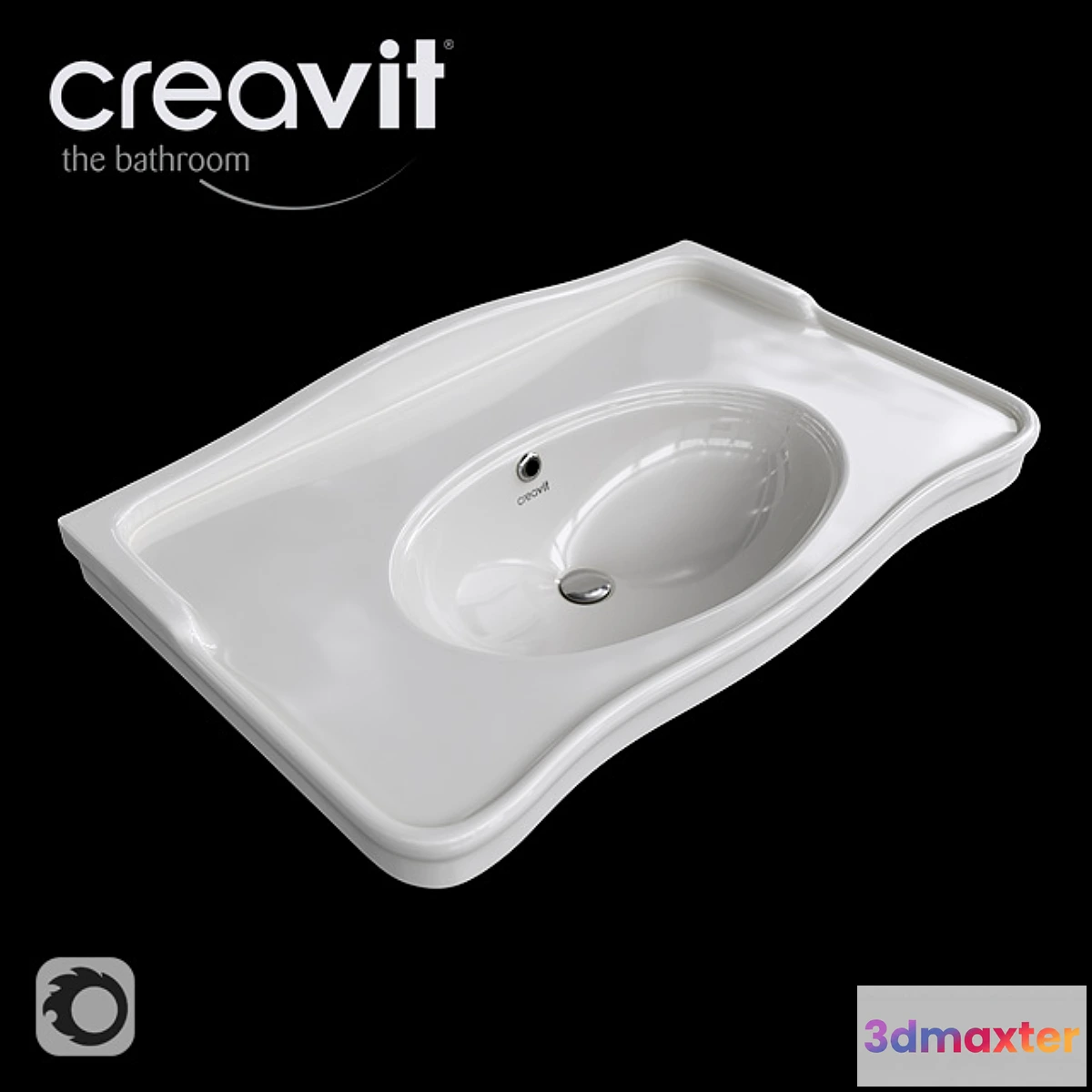 635629 - Washbasin Antik Creavit