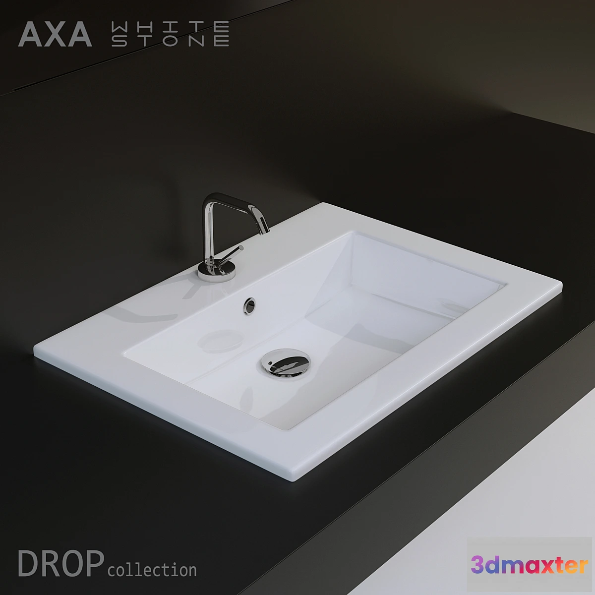 649333 - AXA White Stone DROP collection