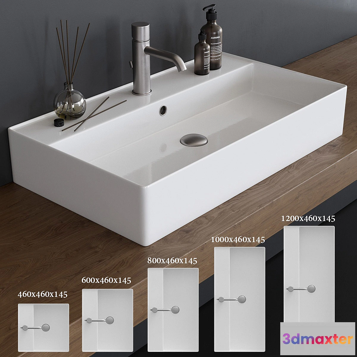 654085 - Scarabeo Ceramiche Teorema 2.0 washbasin