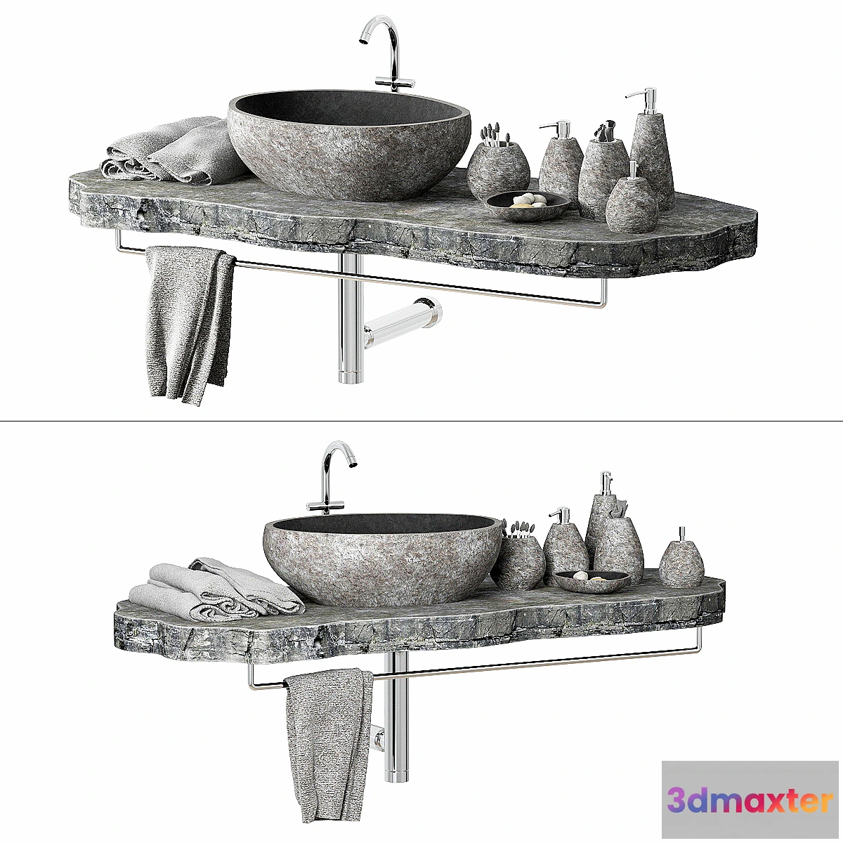 654101 - Stone Washbasin No. 7 - No.2