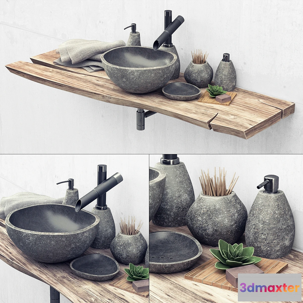 657981 - Stone washbasin - No.2