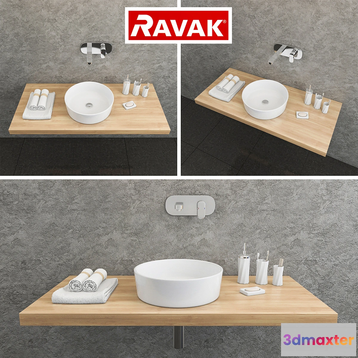 666311 - Washbasin RAVAK  Moon 1