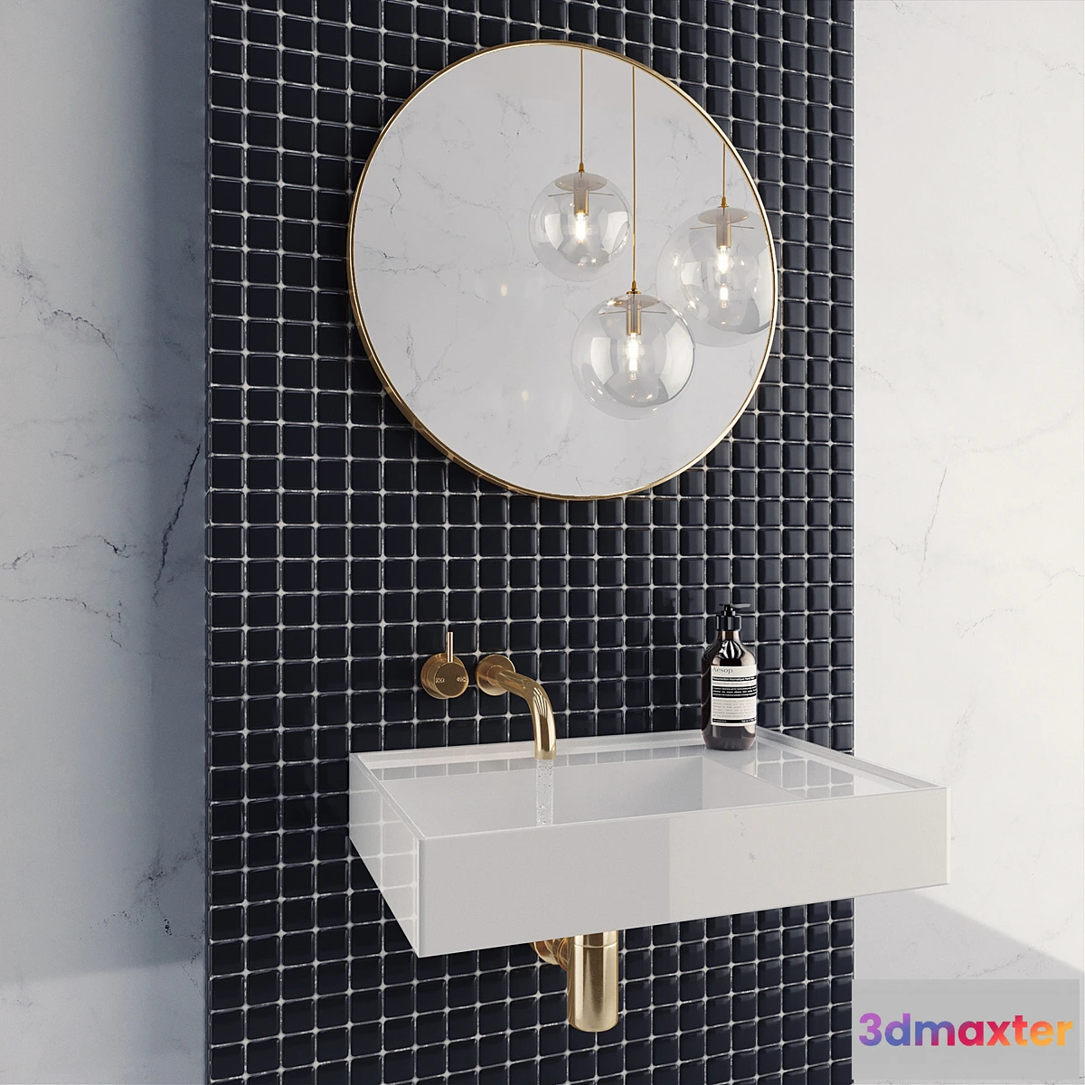 666333 - Bathroom Set + Squirt water