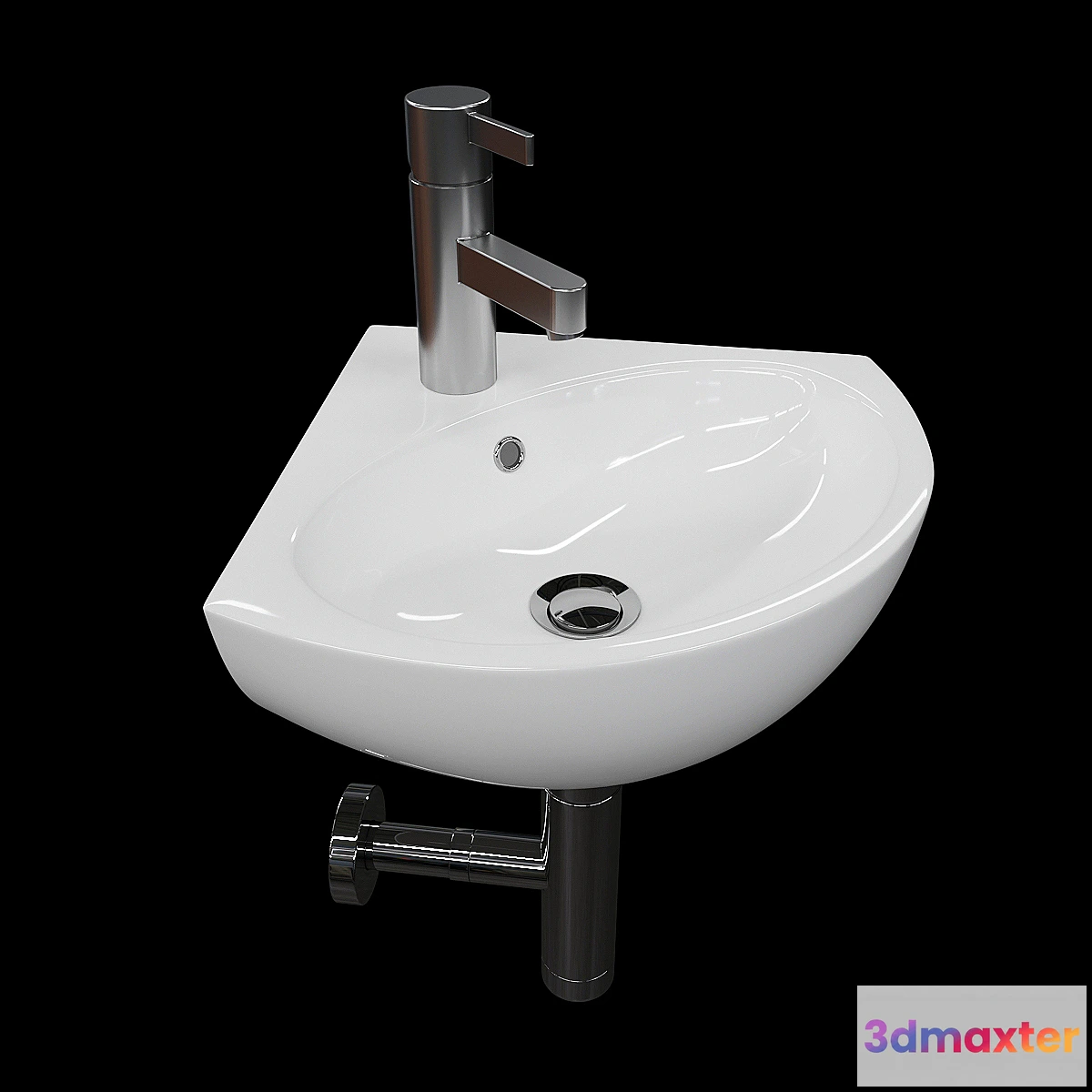 666591 - Corner washbasin Kolo Runa