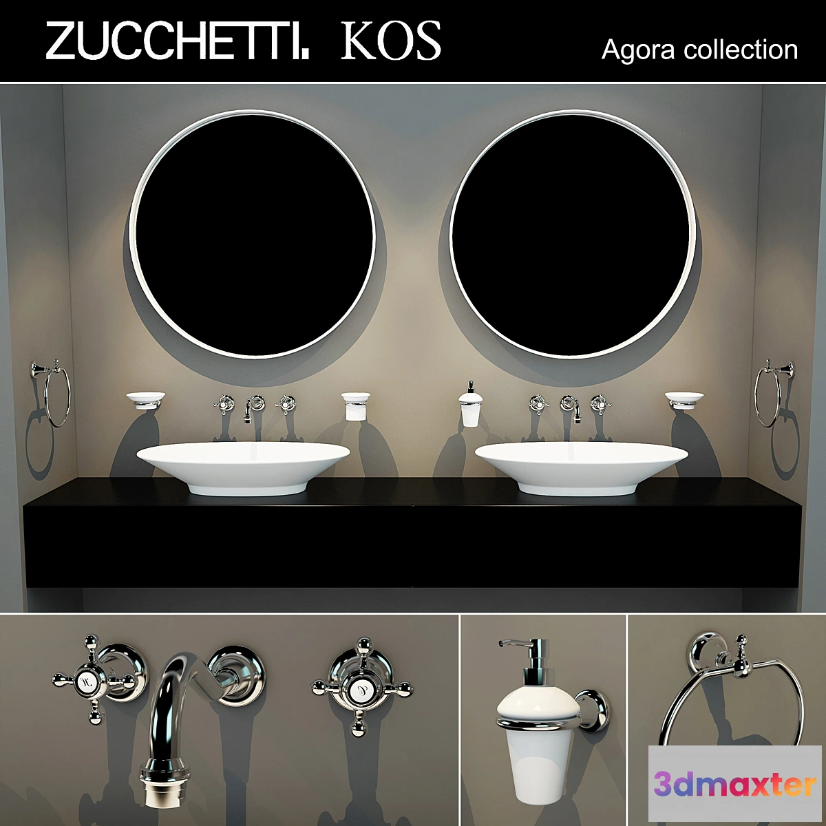 671165 - Zucchetti. KOS collection Agora