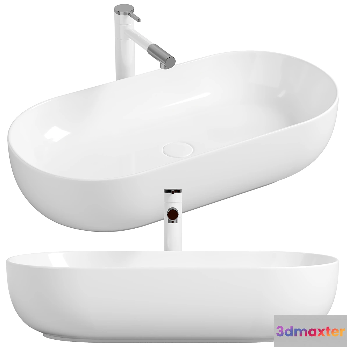 686308 - Washbasin Mira 82 MR-8242 White