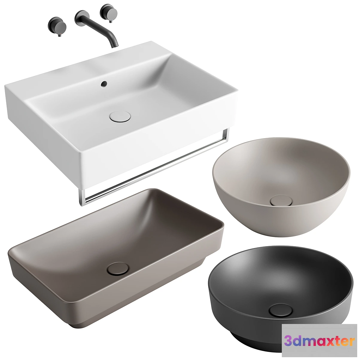 686362 - GSI ColorElements Washbasin Set 2