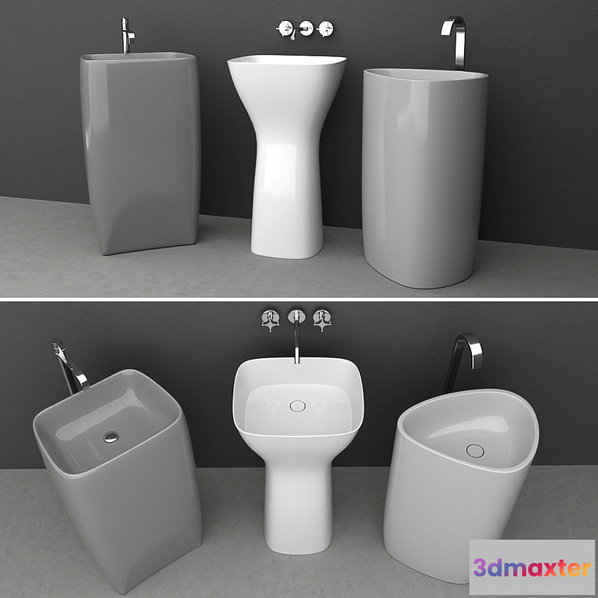 714934 - Washbasin set - No.2