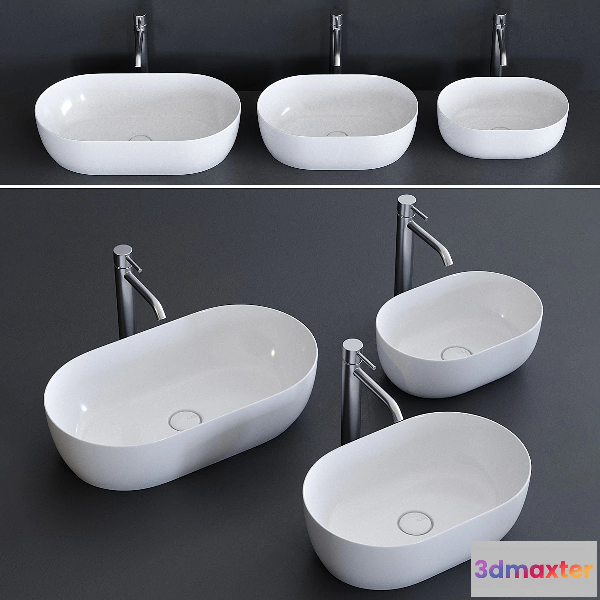 714960 - Alice Ceramica Unica Washbasin - No.2