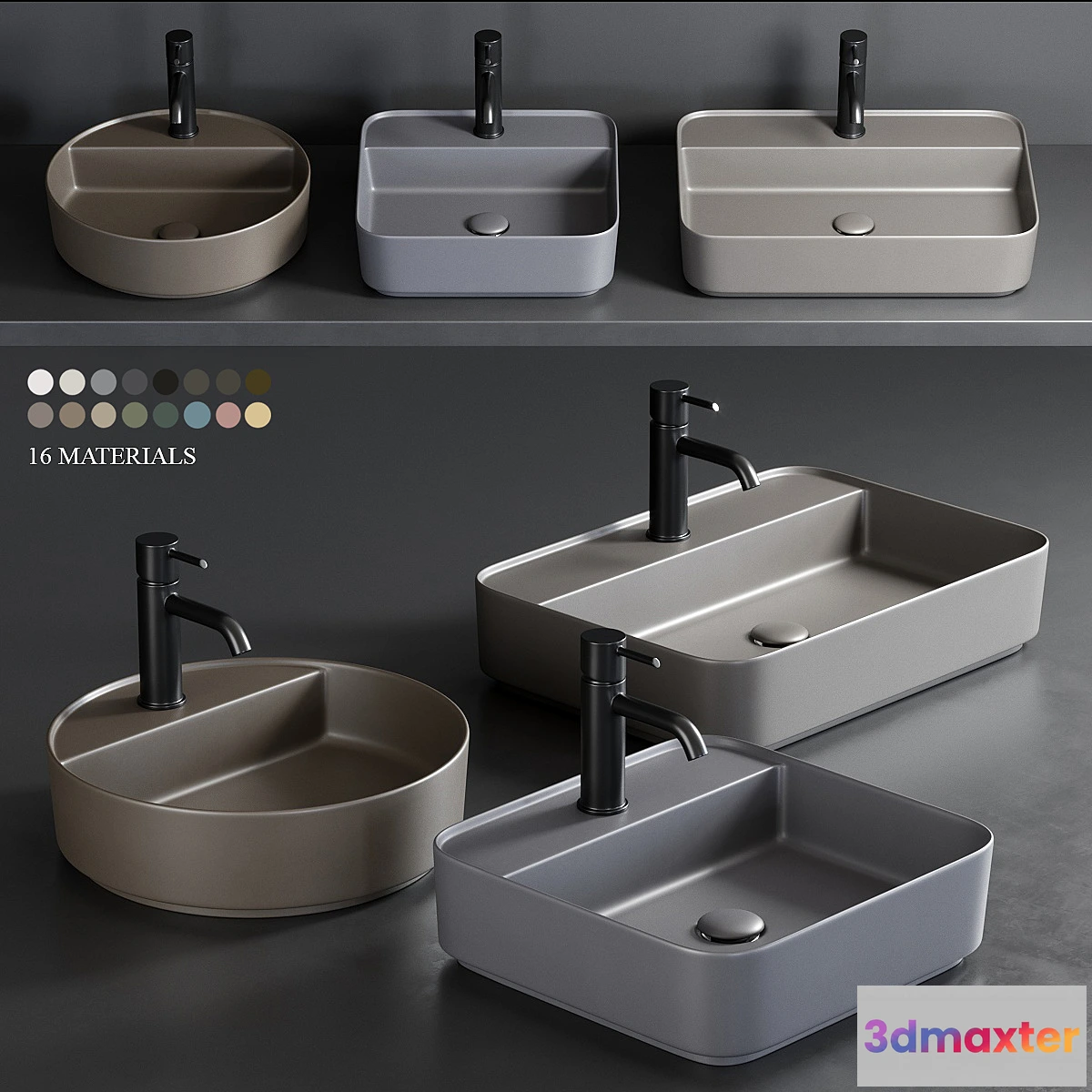 714968 - Ceramica Cielo Shui Comfort Washbasin - No.2