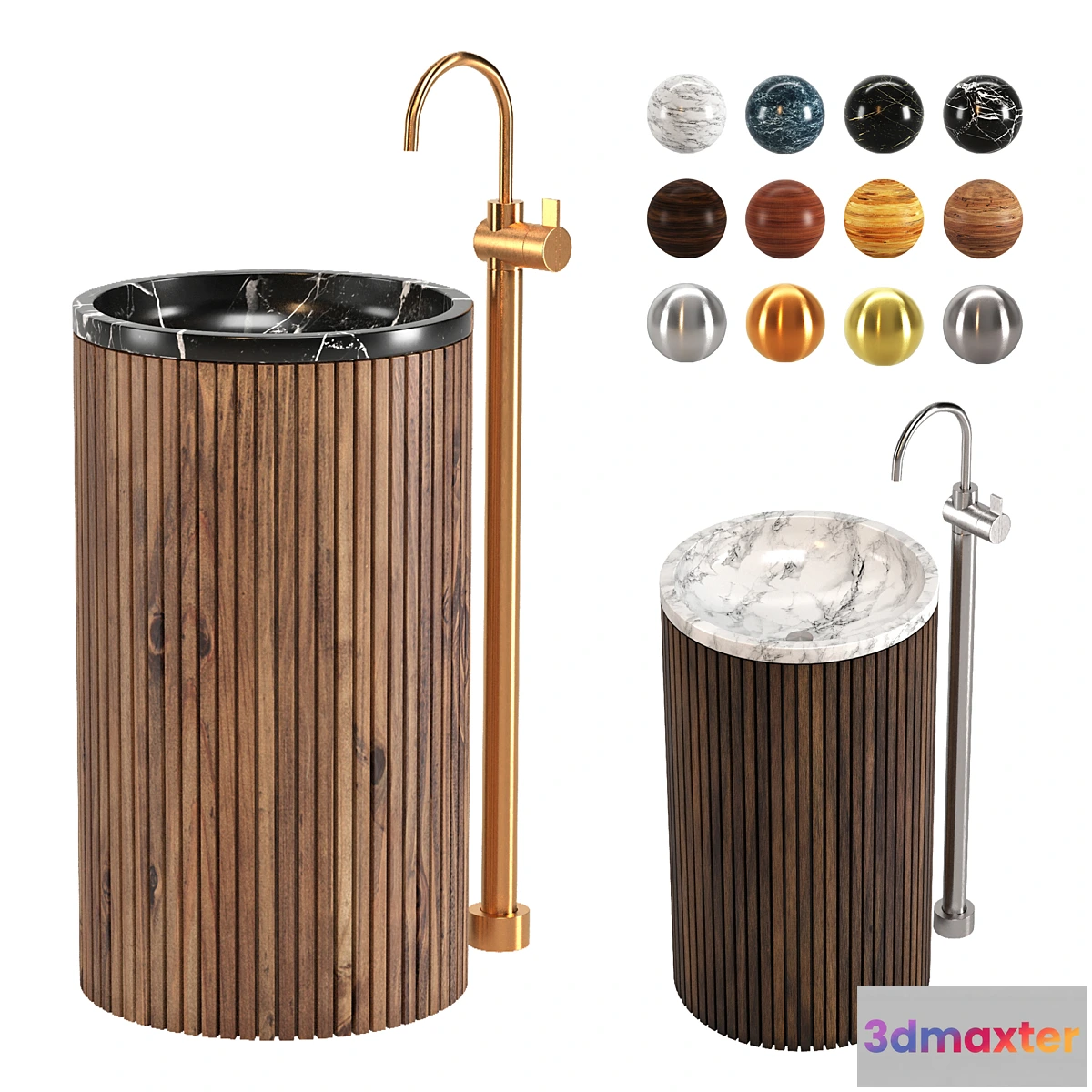 766921 - Wash Basin Set 02