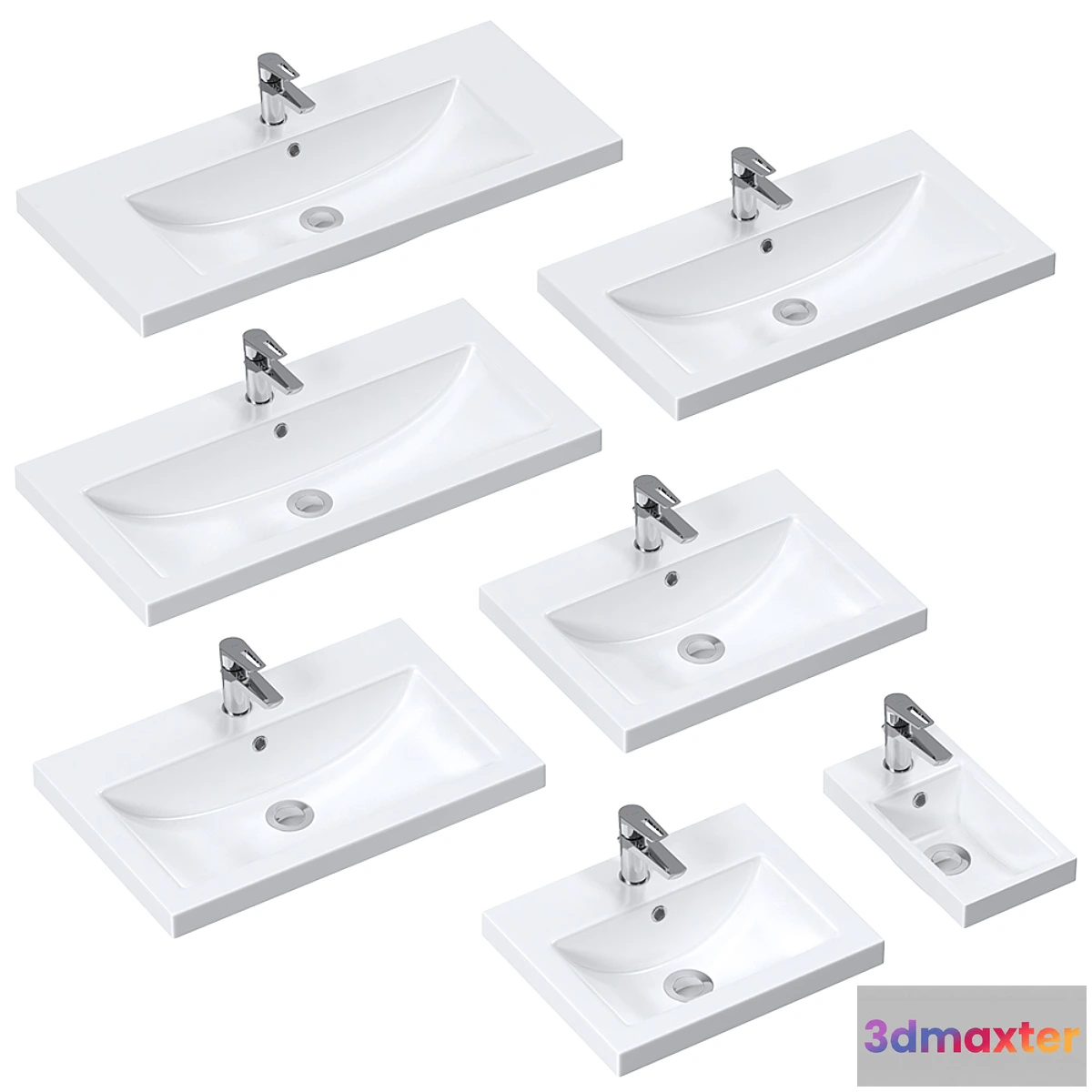 766931 - Washbasins Cersanit COMO