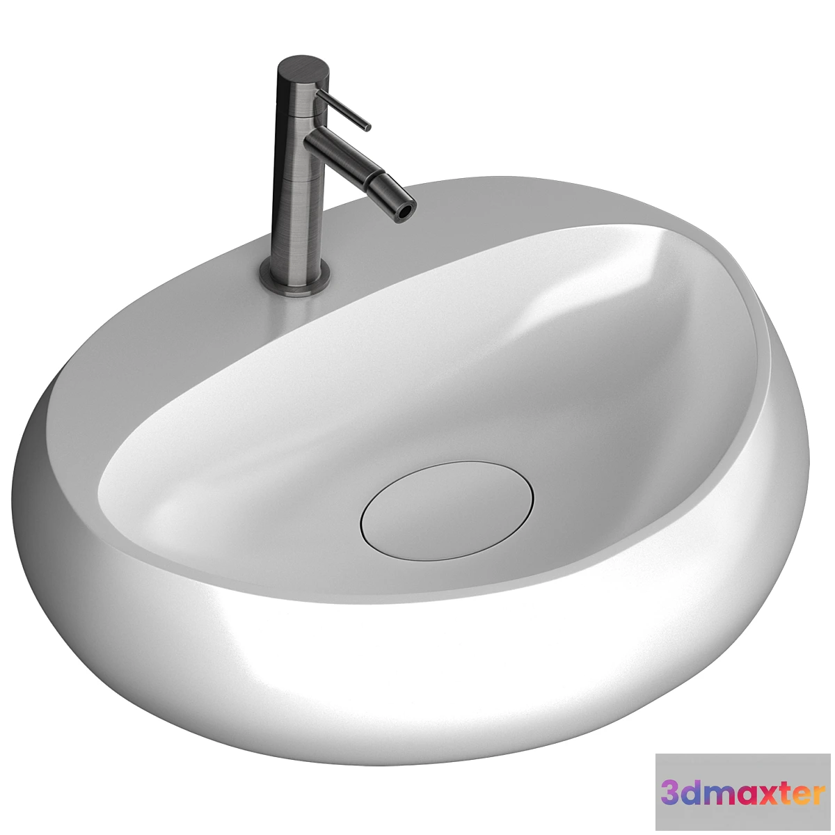 767033 - washbasin Rak Cloud & mixer Rexa design