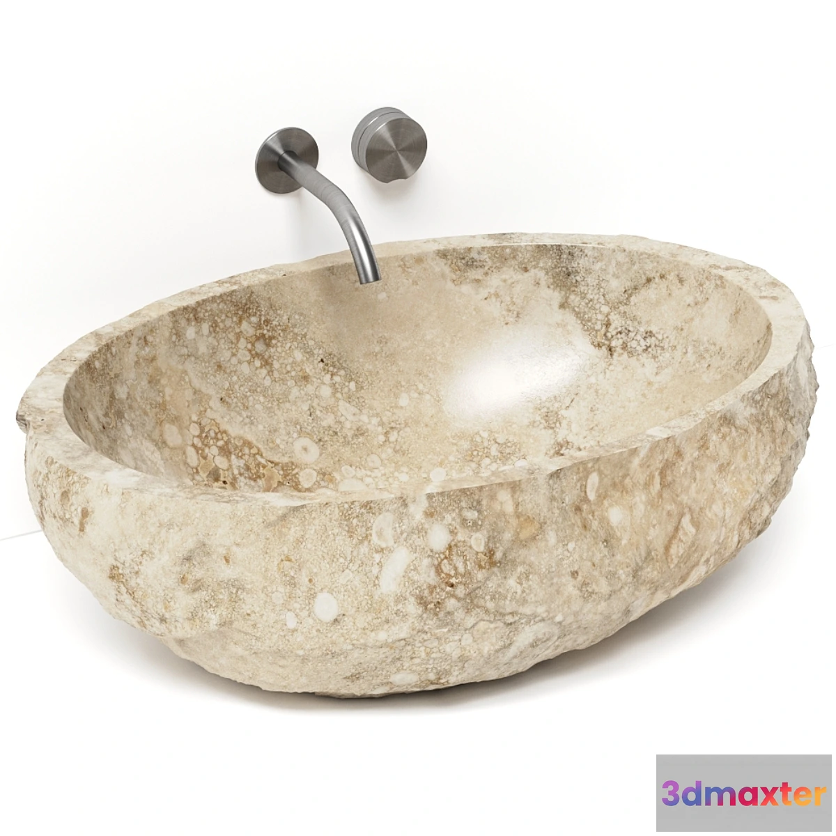 783920 - Custom Travertine Sink & Ceadesign Giotto Plus