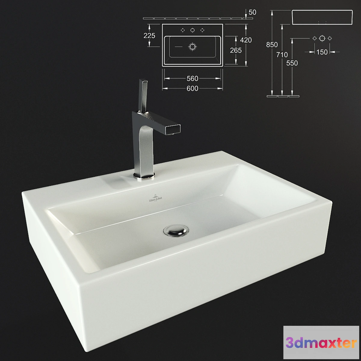 798722 - Villeroy & Boch washbasin Memento