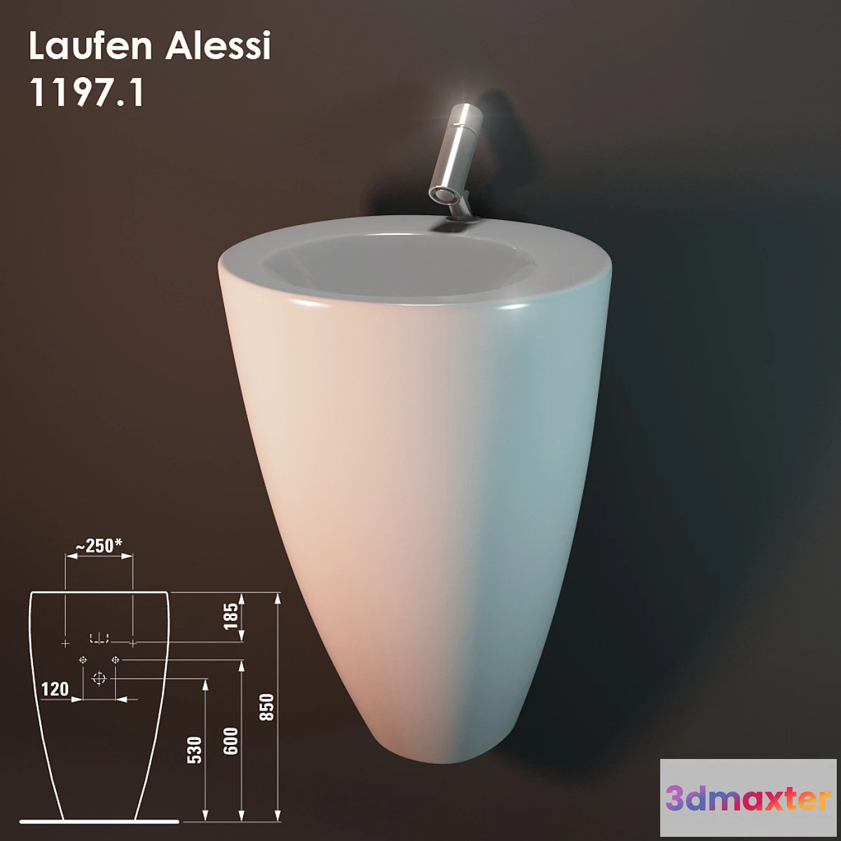 798728 - washbasin Laufen Alessi