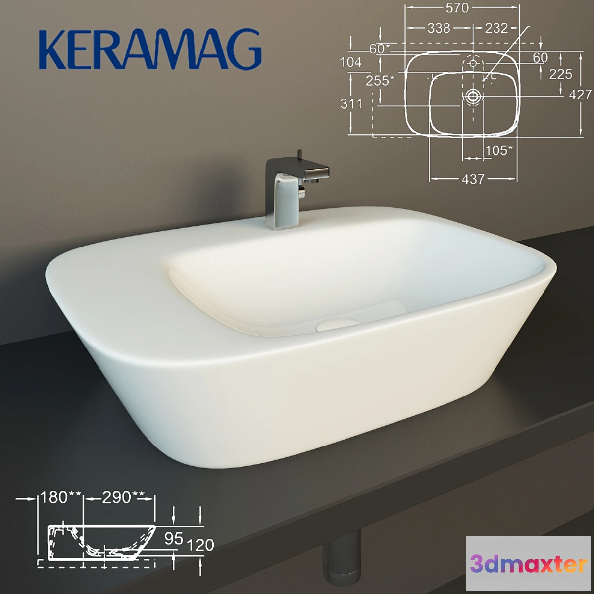 798734 - Keramag Silk 121650