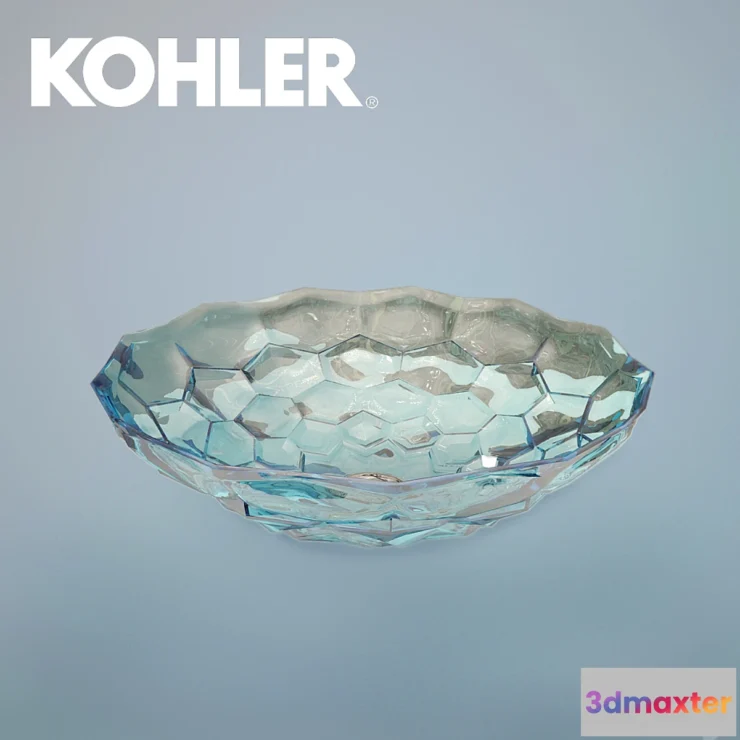 798748 - Kohler Briolette Glass Vessel