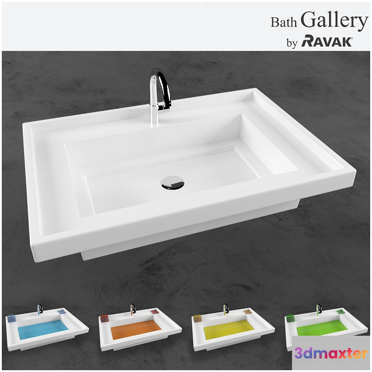 808146 - Ravak Bath Gallery Washbasin