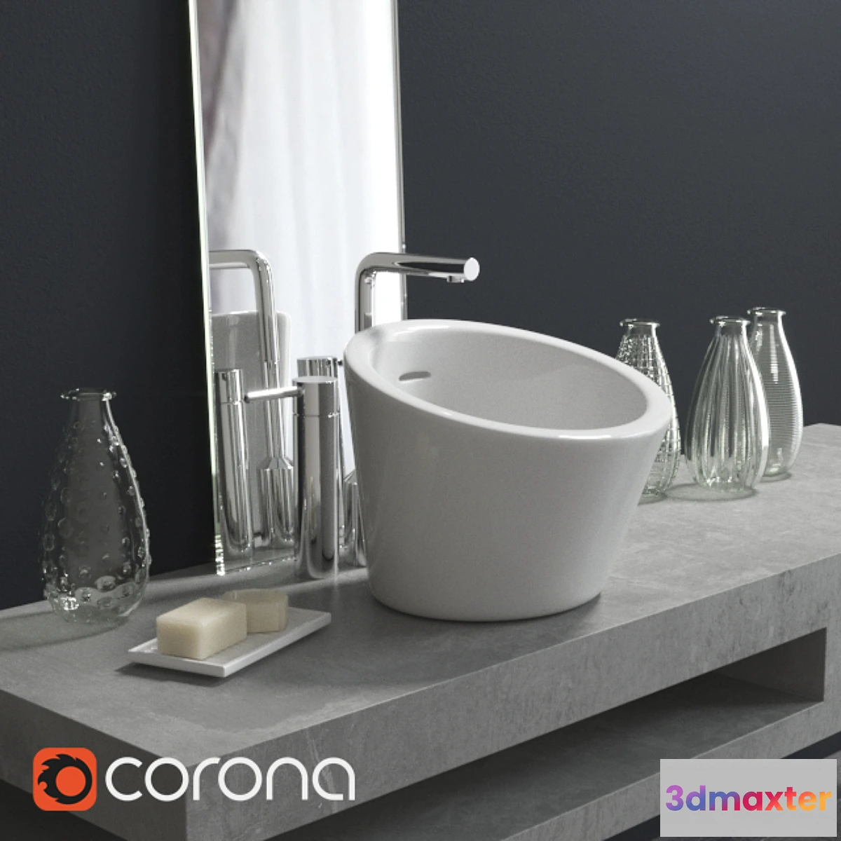 810774 - Washbasin with decoration - No.2