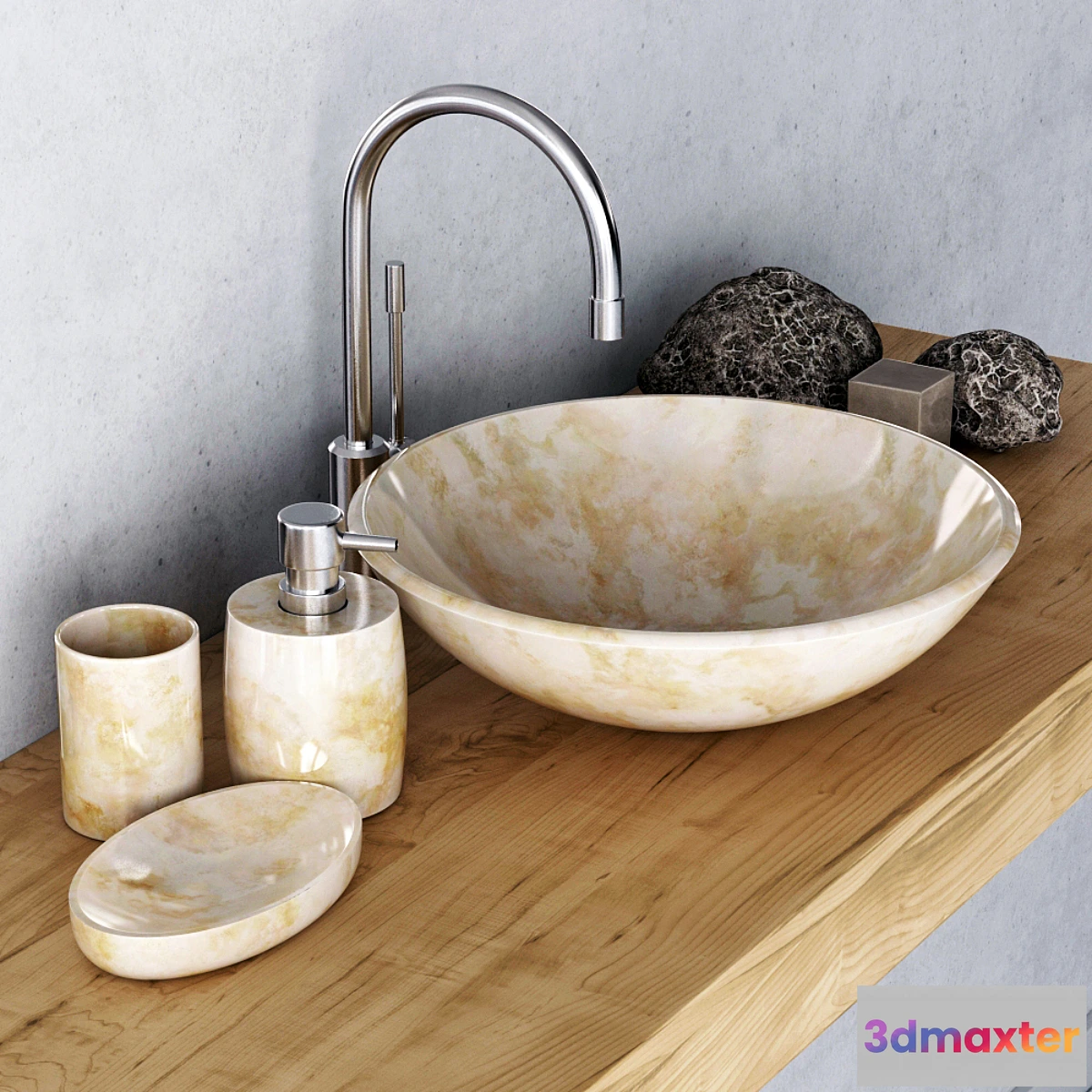 820218 - Washbasin marble mini - No.2