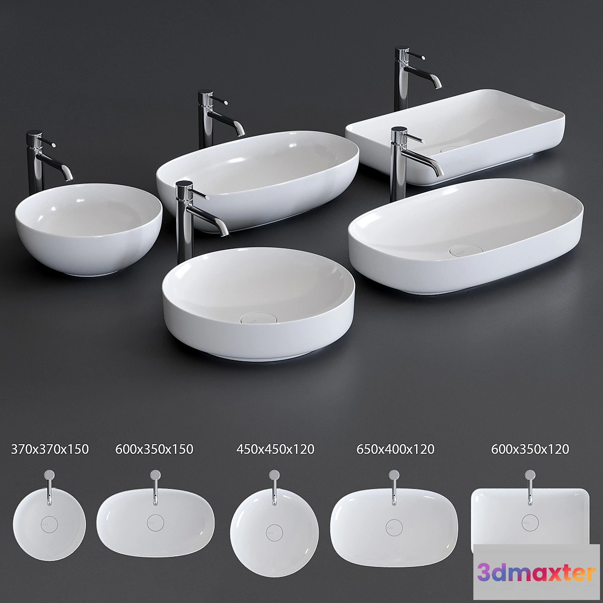 824994 - Alice Ceramica Form Washbasin - No.4