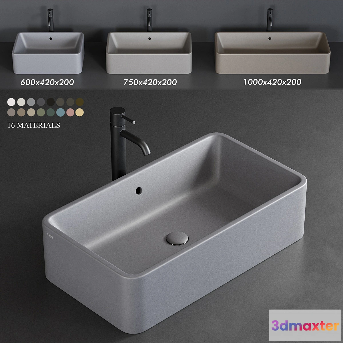 825130 - Ceramica Cielo Shui Countertop Washbasin - No.4