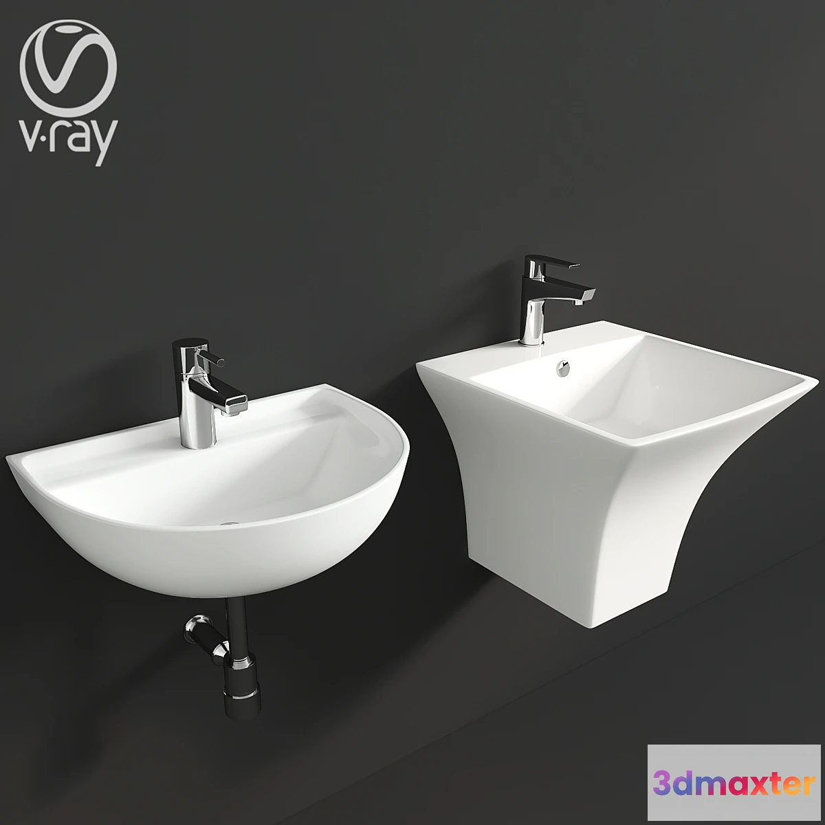 825136 - Cera Modern Wash Basin Set Combo - No.3