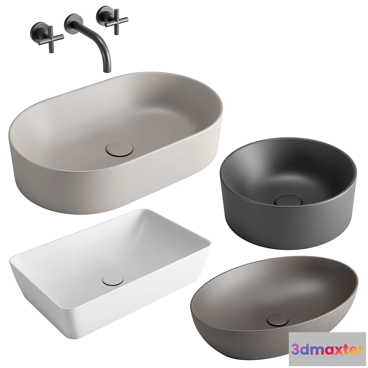 825200 - GSI ColorElements Washbasin Set 1 - No.4