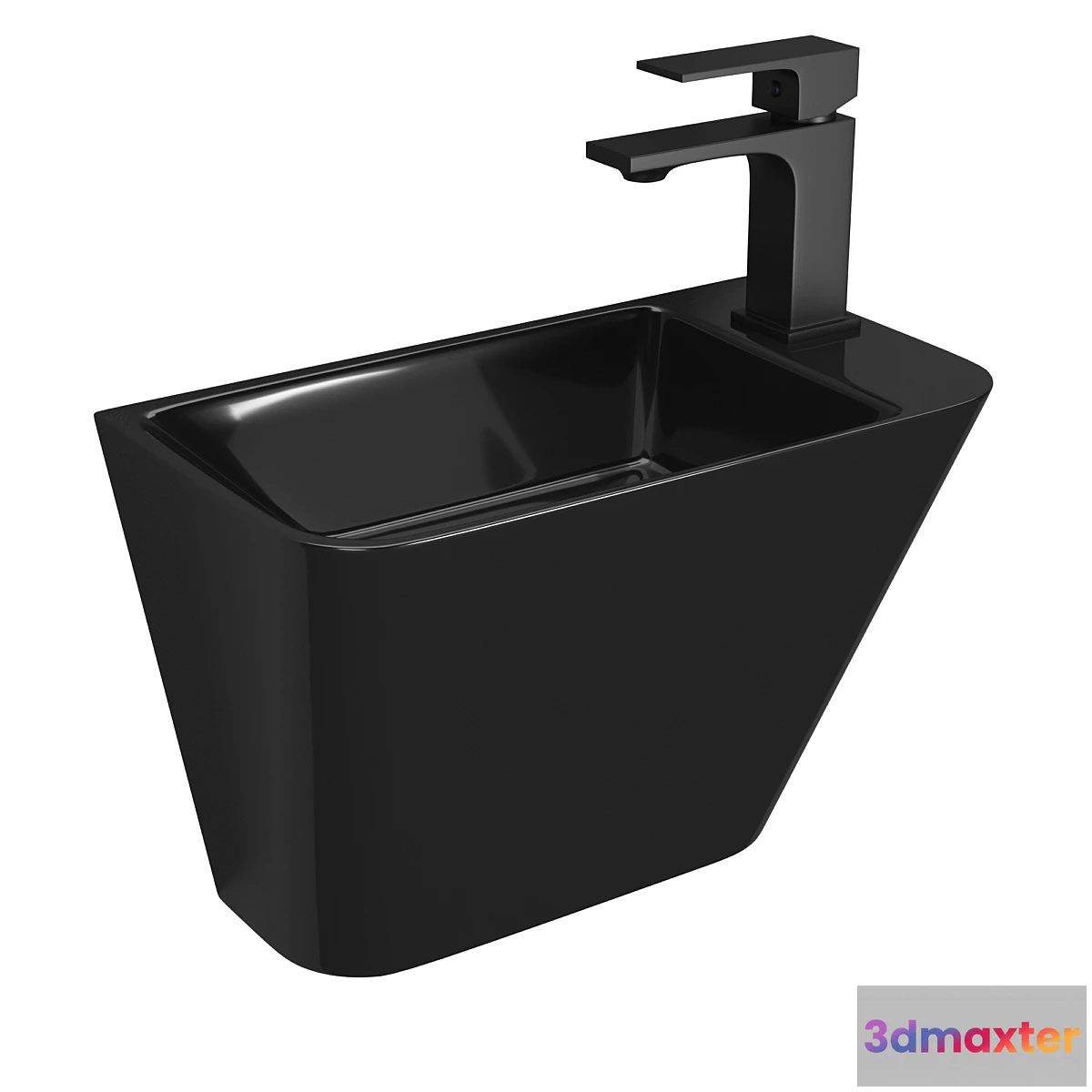 850057 - Volle Teo Sink black - No.3