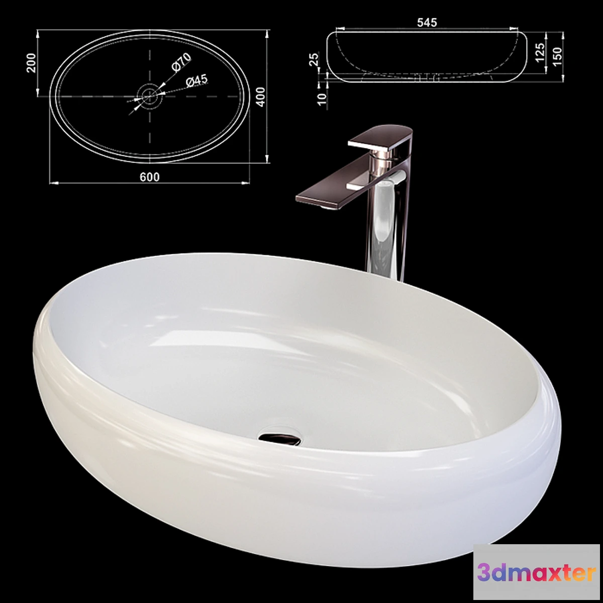 850061 - Sink consignment note Melana MLN-A252 - No.3