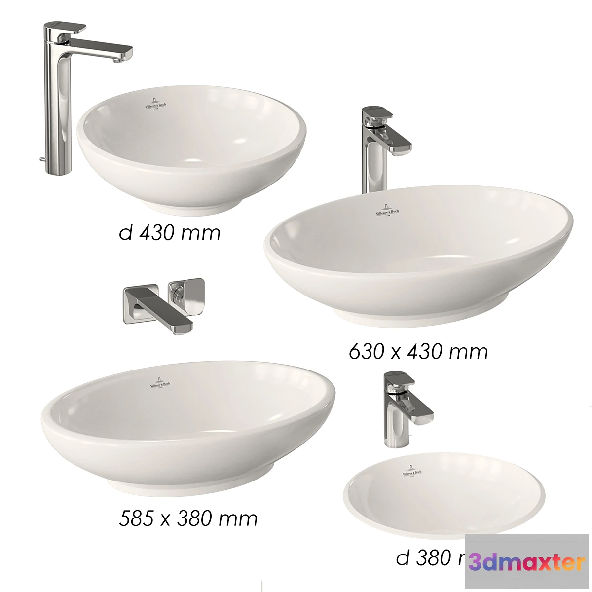 872099 - Villeroy & Boch - Loop & Friends Sink - No.5