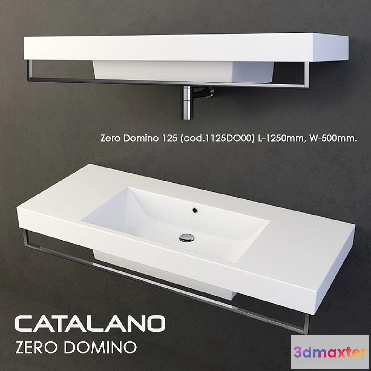 903936 - washbasin Catalano Zero Domino (set) - No.4