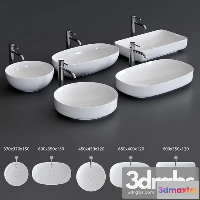 913416 - Alice Ceramica Form Washbasin