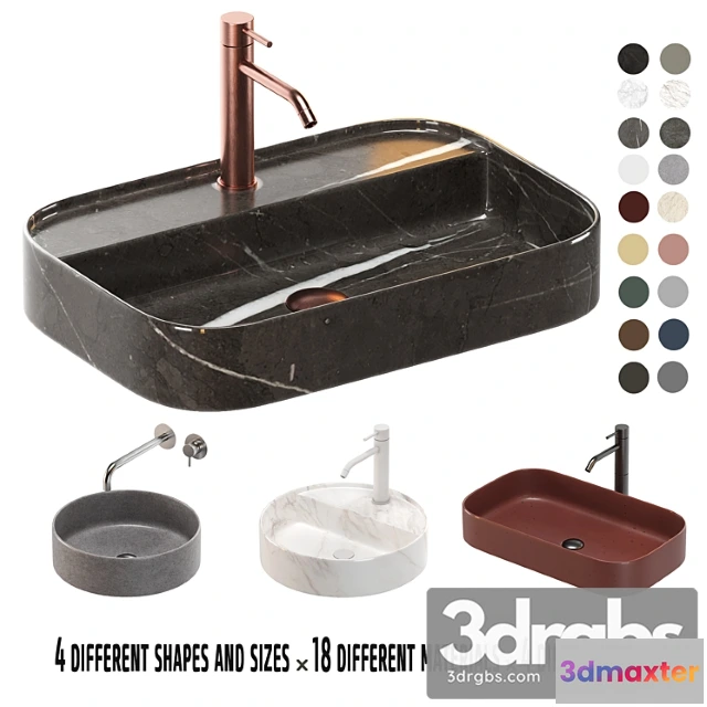 913456 - Artelinea Washbasin Set 2