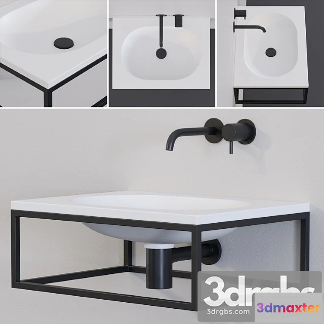 913638 - Ext Frame Washbasin