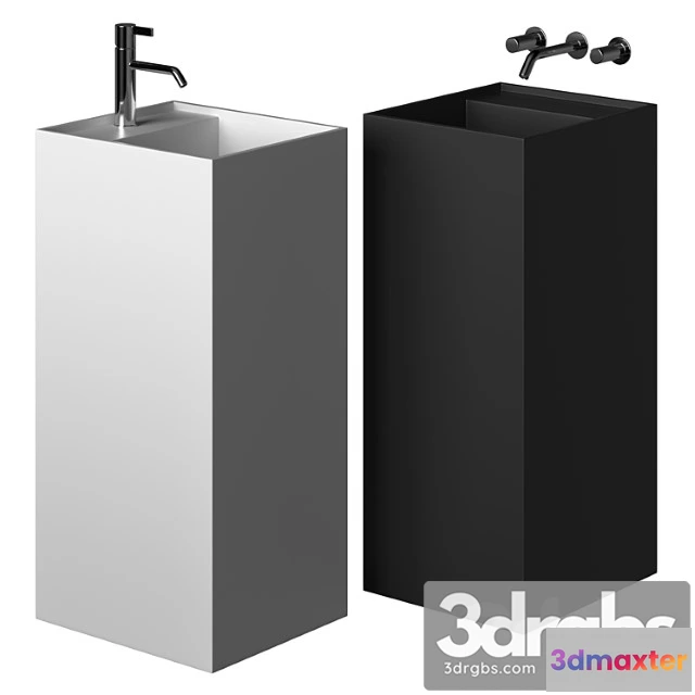 913670 - Freestanding Washbasin Laufen Kartell