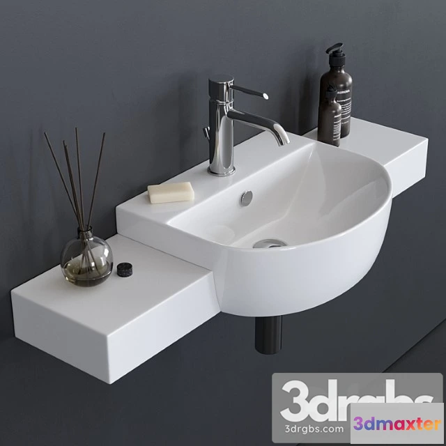 913680 - Galassia M2 Washbasin Art 5201