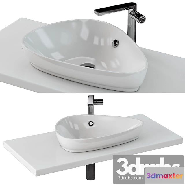 913736 - Jacob Delafon Nouvelle Vague 56×40