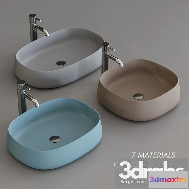 913808 - Olympia Ceramica Paddle Washbasin