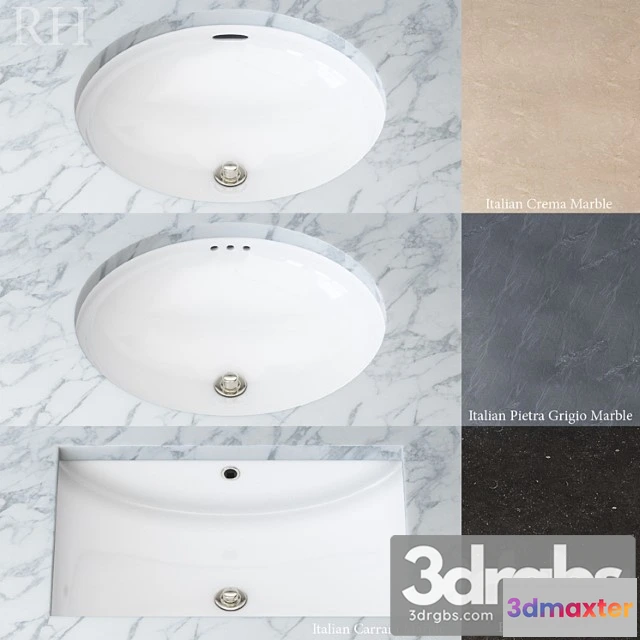 913892 - Set For Bathroom Sinks