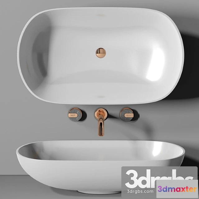 913940 - Sink Planit Concave Basin Graff Mod Plus Faucet 2