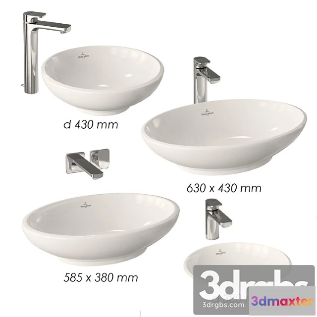 914018 - Villeroy Boch Loop Friends Sink