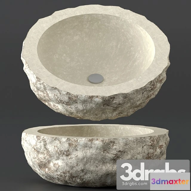 914078 - Washbasin Made of Stone 2