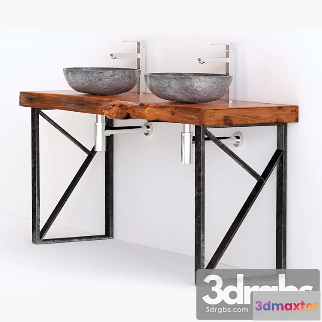 914102 - Washbasin Solid Wood