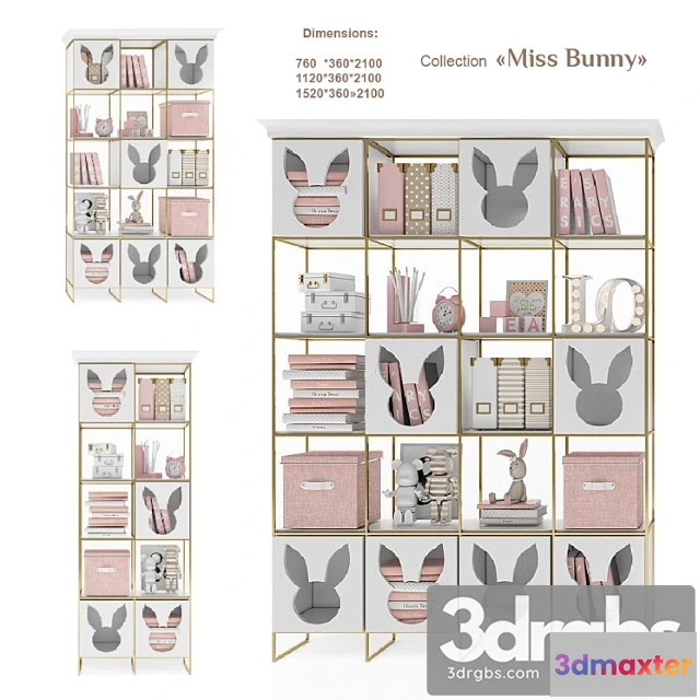 1016222 - Miss Bunny Shelving