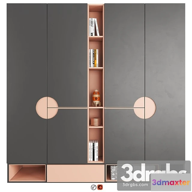 1016372 - Wardrobe Furniture Composition 38