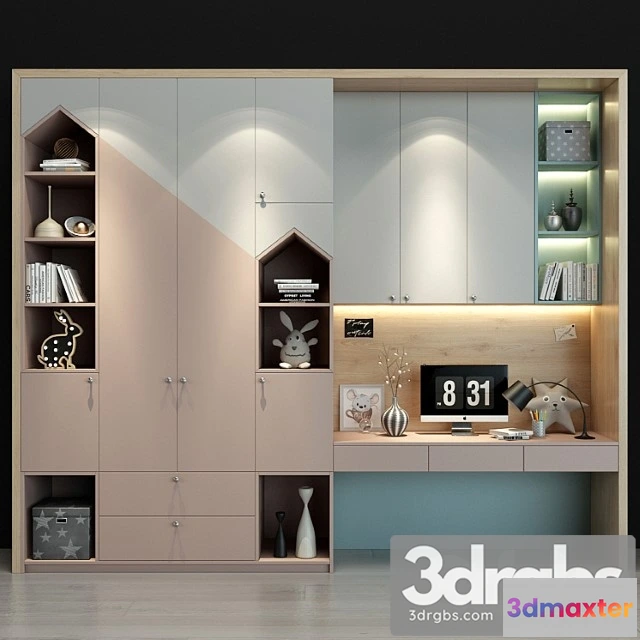 1016382 - Wardrobe Furniture for a children 0243