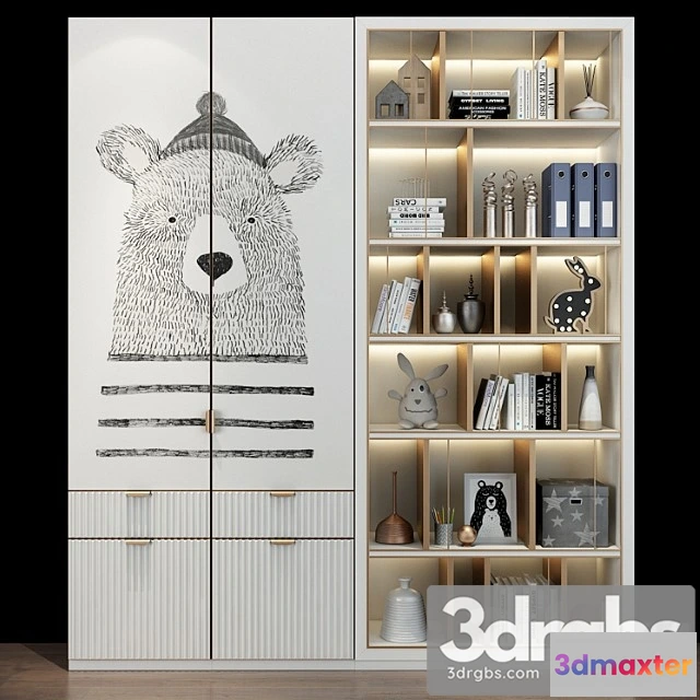 1016386 - Wardrobe Furniture for a children 0280