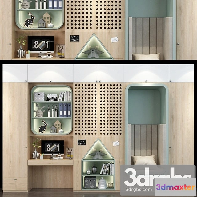 1016398 - Wardrobe Furniture for a children 0298